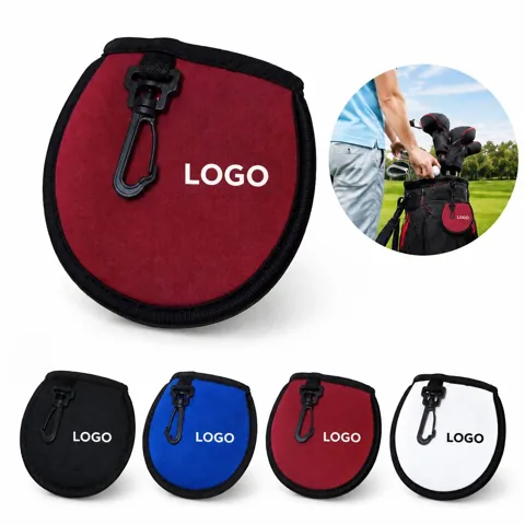 Reusable Golf Ball Wash Pouch with Soft Lining