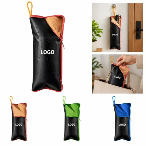 Water-Resistant Umbrella Carry Bag with Zipper