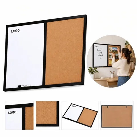 Freestanding Wood Display Panel for Posters and Signs