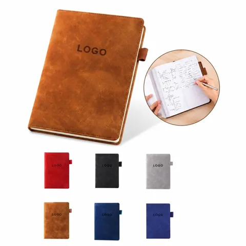 Refillable Genuine Leather Journal Notebook