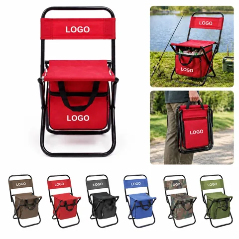 Compact Foldable Fishing Chair for Outdoor Anglers