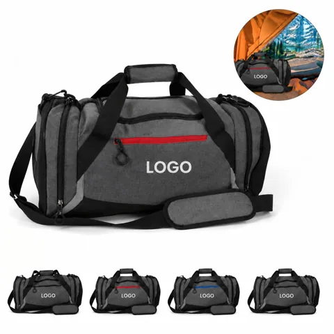 Versatile Water-Resistant Carryall Duffle for Travel and Gym