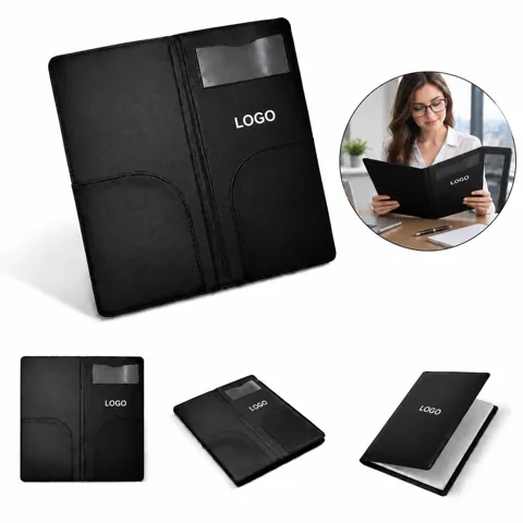 Leather Restaurant Bill Check Presenter Folder