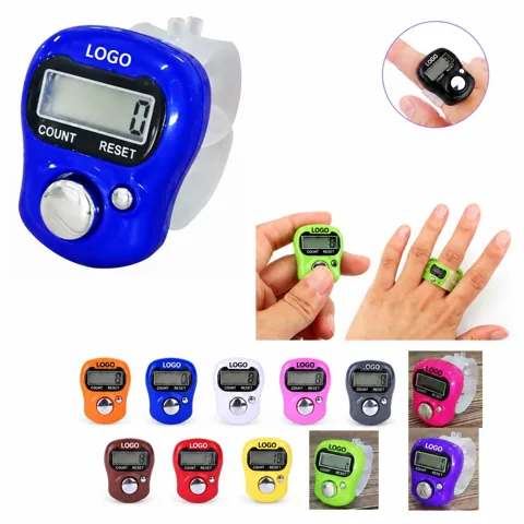 Handheld Digital Tally Counter with LCD Display and Reset