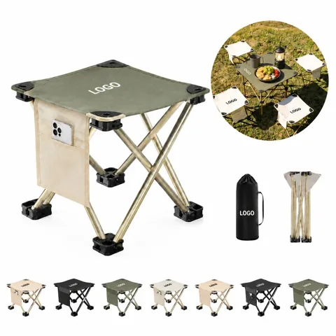 Portable Folding Fishing Chair with Adjustable Backrest