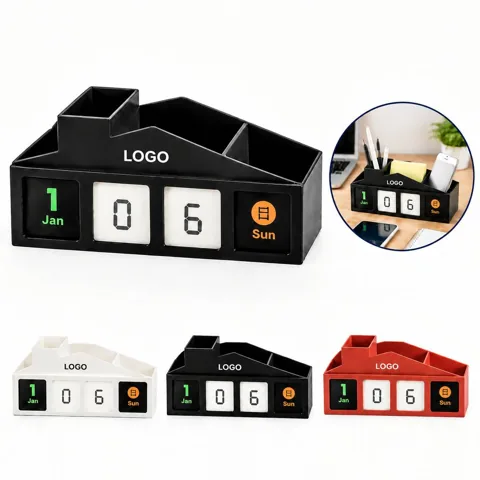 Multi Compartment PVC Desk Organizer for Office Supplies