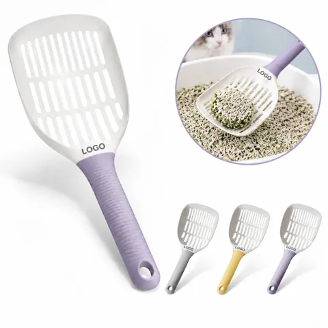 Long Handle Cat Litter Scoop Ergonomic Design