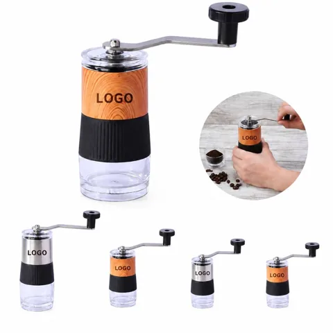 Manual Coffee Bean Grinder with Ceramic Burr