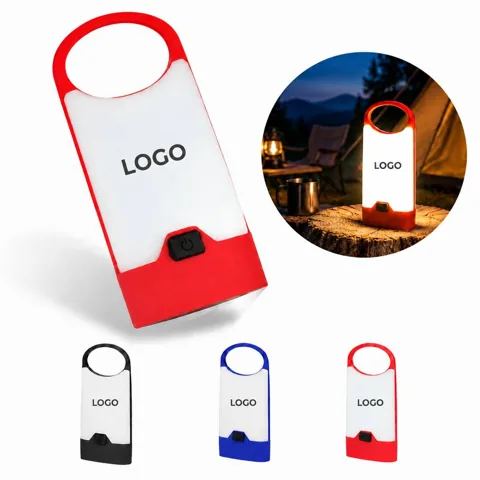 Portable LED Camping Lantern with Carabiner Clip