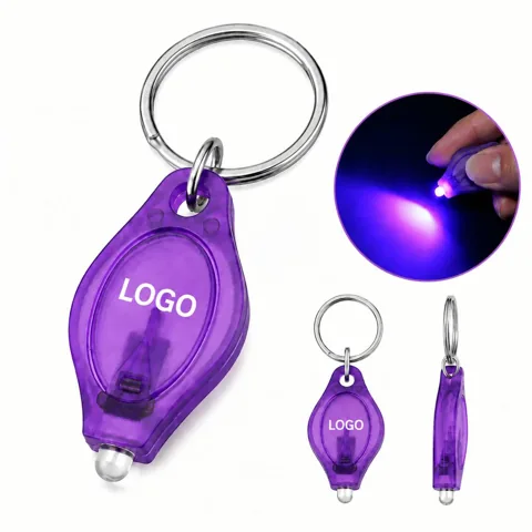 Portable UV LED Keychain Sterilizer for On-the-Go Hygiene