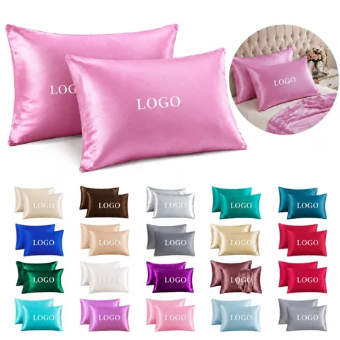 Luxurious Satin Silk Pillowcase for Standard Pillows