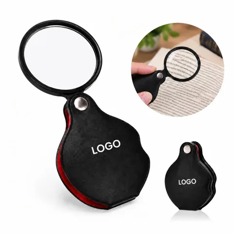 Portable Folding High-Definition Magnifying Glass for