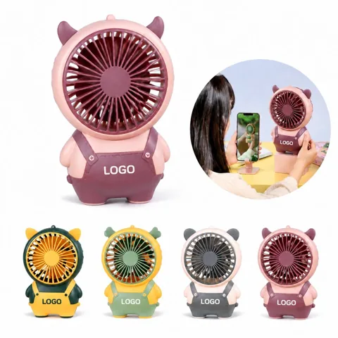 Portable Mini Pocket Fan with USB Rechargeable Battery