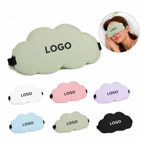 Cotton Eye Mask for Sleeping, Breathable Light-Blocking