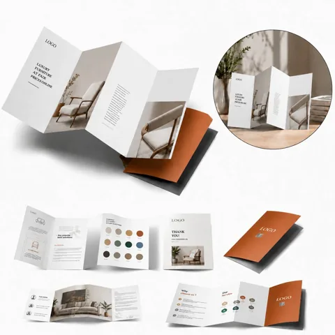Personalized Full-Color Travel Guide Brochures
