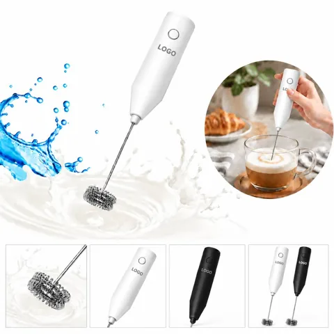 Cordless Stainless Steel Milk Frother for Coffee