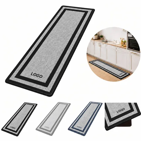PVC Kitchen Floor Mat with Non-Slip Backing