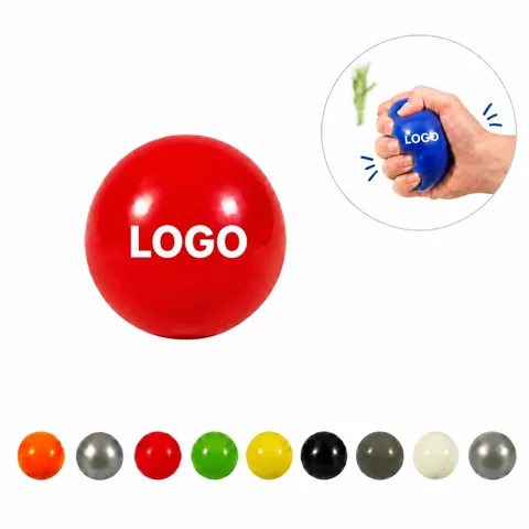 Squeezable PU Stress Relief Balls for Focus and Tension