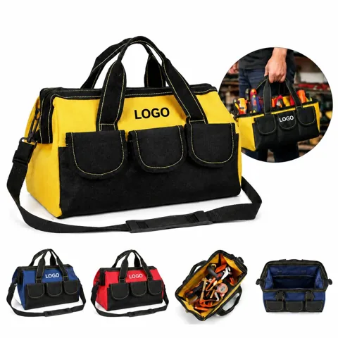 Water-Resistant Oxford Utility Bag for Tool Storage