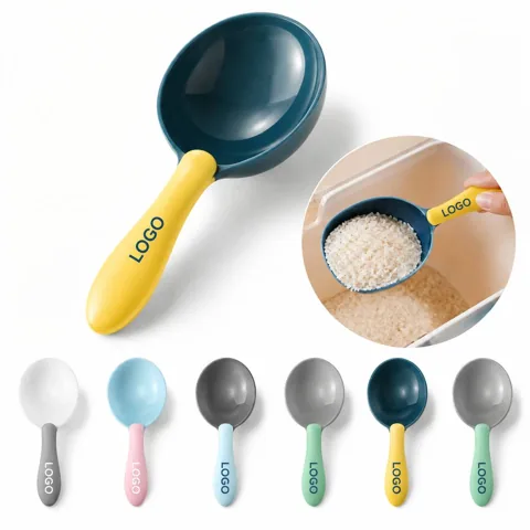 Clip-On Scoop for Pots and Bowls, Space-Saving Kitchen Tool
