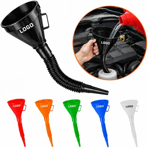 Fuel Funnel with Filter Hose for Gasoline Diesel Transfer