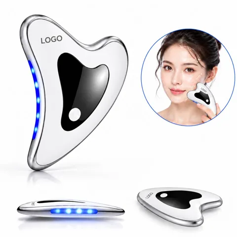 Vibrating Thermal Facial Firming Massager for Skin Care