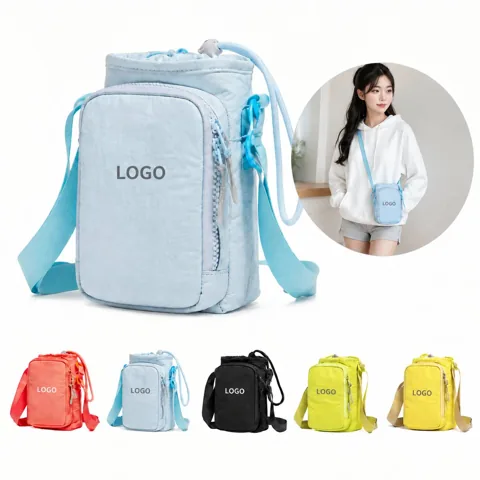 Outdoor Nylon Drawstring Bag Lightweight Compact