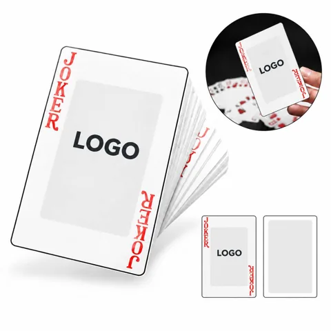 Custom Durable Paper Poker Cards with Jokers