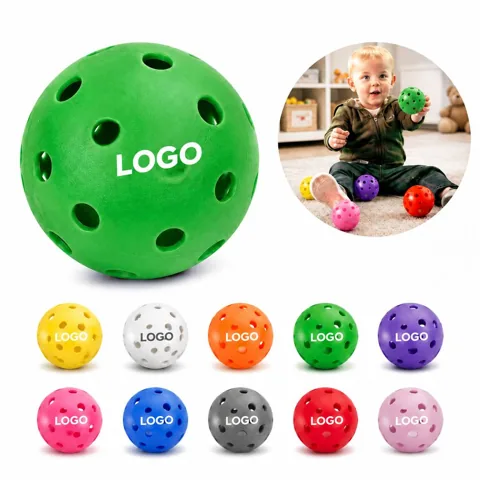 26-Hole Plastic Pickleball for Training