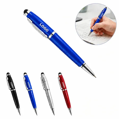 Pen-Shaped USB Flash Drive with Retractable Design