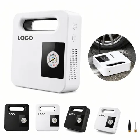 Portable Digital Tire Inflator with Auto-Shutoff
