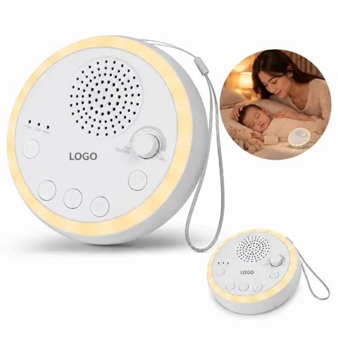White Noise Machine with Adjustable Night Light for Sleep