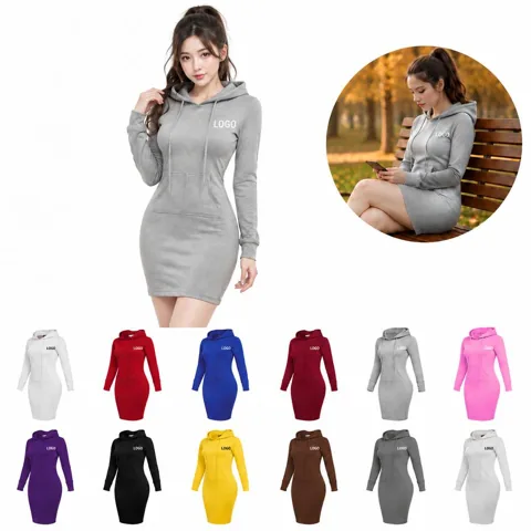Women's Casual Hoodie with Drawstring and Kangaroo Pocket