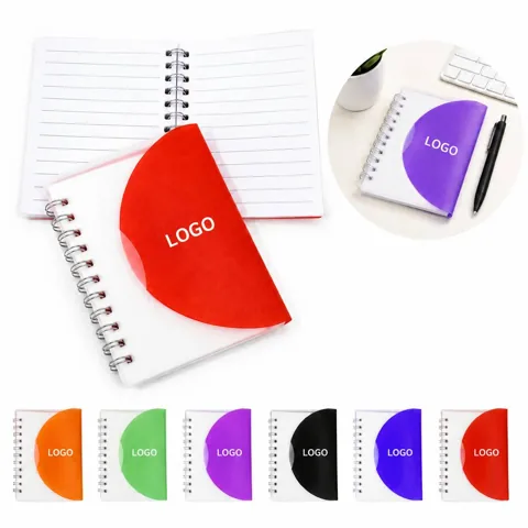 Water-Resistant Frosted PP Coil Notebook for Daily Writing