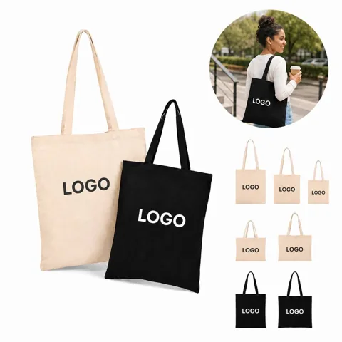 Personalized Cotton Canvas Tote Bags for Daily Use