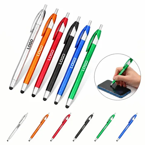 Capacitive Touchscreen & Ballpoint Pen with Aluminum Body