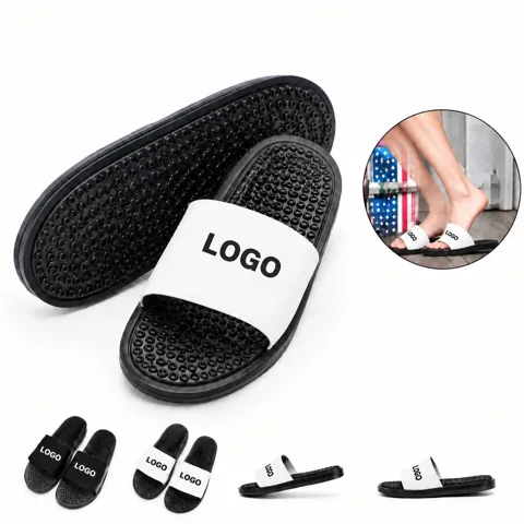 Relaxation Foot Massage Sandals with Adjustable Straps