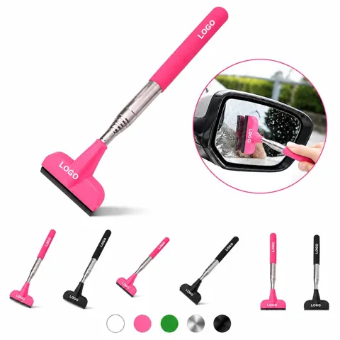 Telescopic Car Mirror Cleaning Wiper for Clear Visibility