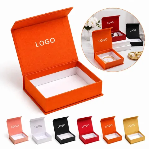 Magnetic Flip Gift Box with Custom Exterior