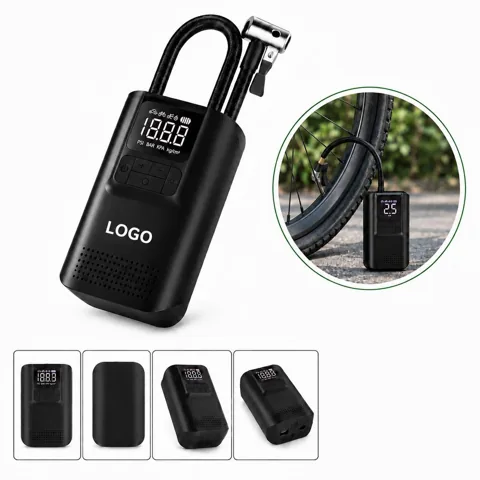 Portable 12V Air Inflator with Pressure Gauge