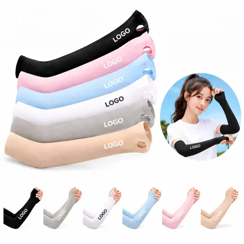 Breathable Cooling Arm Sleeves with UPF Sun Protection