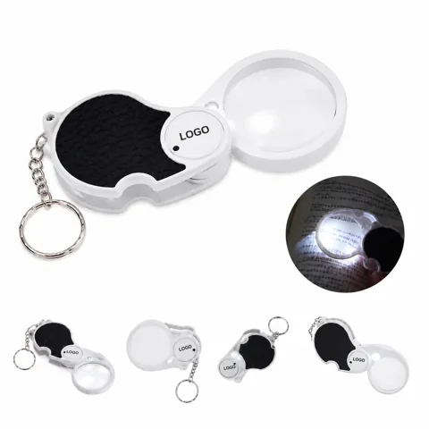Illuminated Handheld Magnifier with LED Light