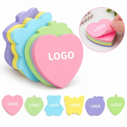 Colorful Self-Stick Reminder Notes for Home Office School