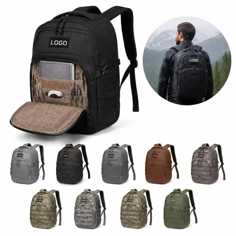 Durable Tactical Outdoor Backpack for Hiking and Camping