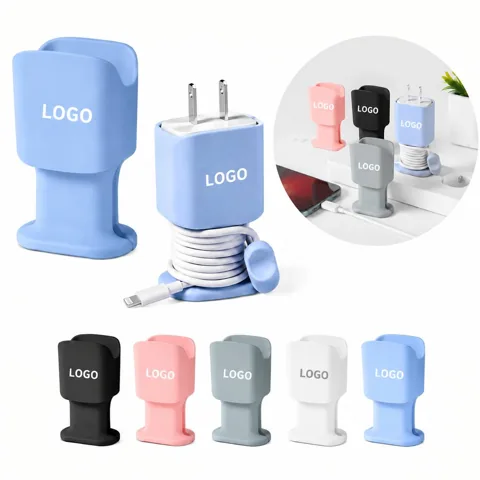 Portable Silicone Cord Winder for Cable Organization