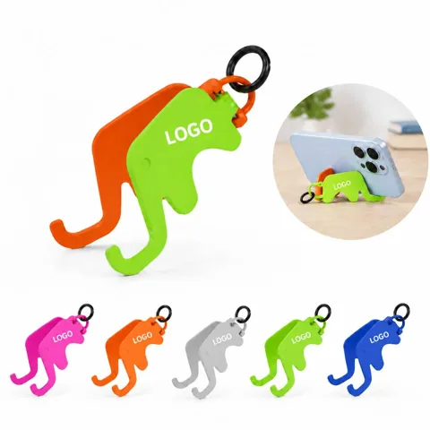Portable Foldable Smartphone Stand Keychain