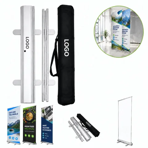 Portable Retractable Outdoor Display Stand with Carrying