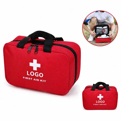 Water-Resistant Emergency Medical Storage Pouch for Outdoor