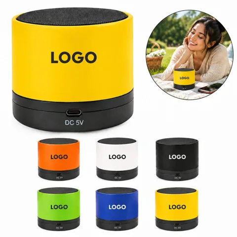Compact Wireless Wi-Fi Speaker with Rechargeable Battery