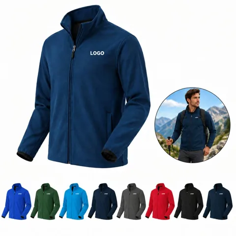 Water-Resistant Softshell Jacket for Outdoor Activities